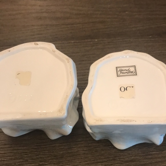 Rare OCI Omnibus Fitz & Floyd seal mother and pup on ice tea set pot sugar cream - Picture 11 of 16